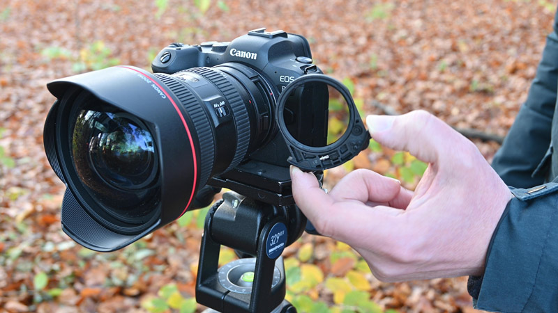 Canon EOS R Adapter Einsteckfilter