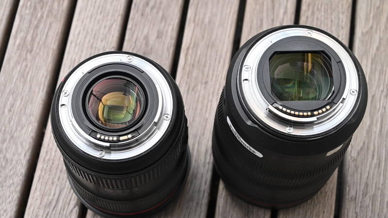 Canon RF Objektive Sensor