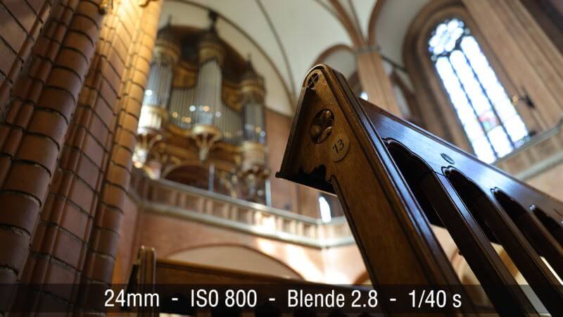 Canon RF scharfe Randbereiche