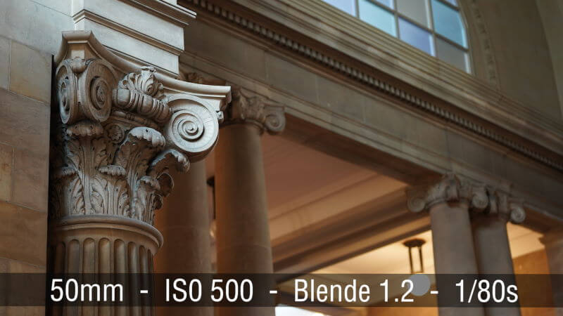 Sony FE 50mm Randbereiche