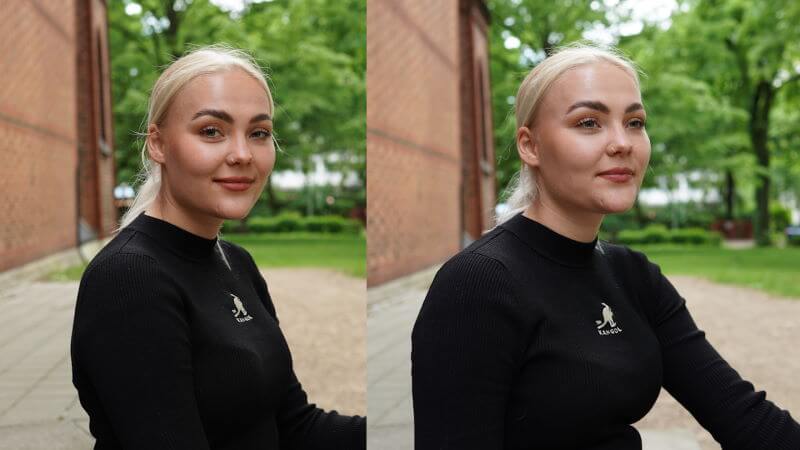 Blick und Pose Portrait