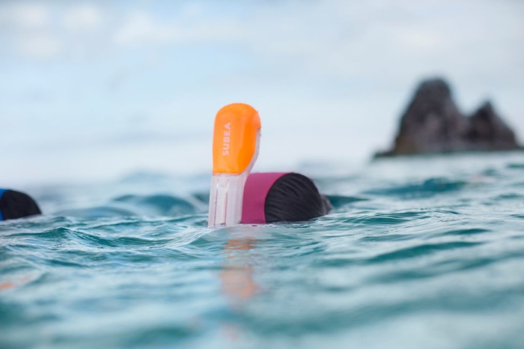 MASKA POWIERZCHNIOWA DO SNORKELINGU EASYBREATH SUBEA