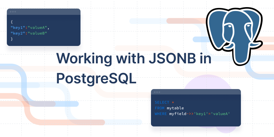 Query JSON data in postgreSQL faster with JSONB