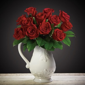 Bloom Magic - Flower Delivery Ireland - What’s more special than receiving the classic gift of one dozen luxurious roses? Long stemmed Grade A roses, expertly hand-tied and gift wrapped are sure to make your special someone feel amazing.