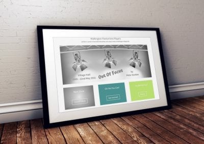Theatre Company Responsive Website Design