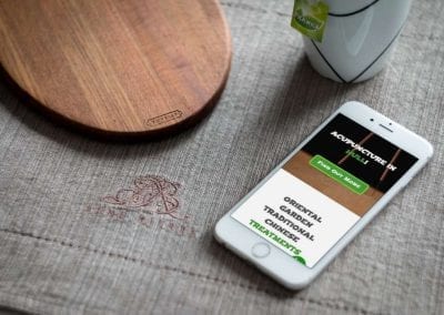 Alternative Therapy website design