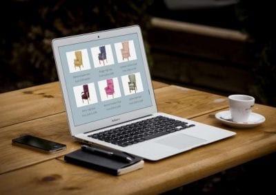 Chair Company website design