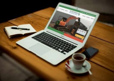 Civil Engineering Company website design