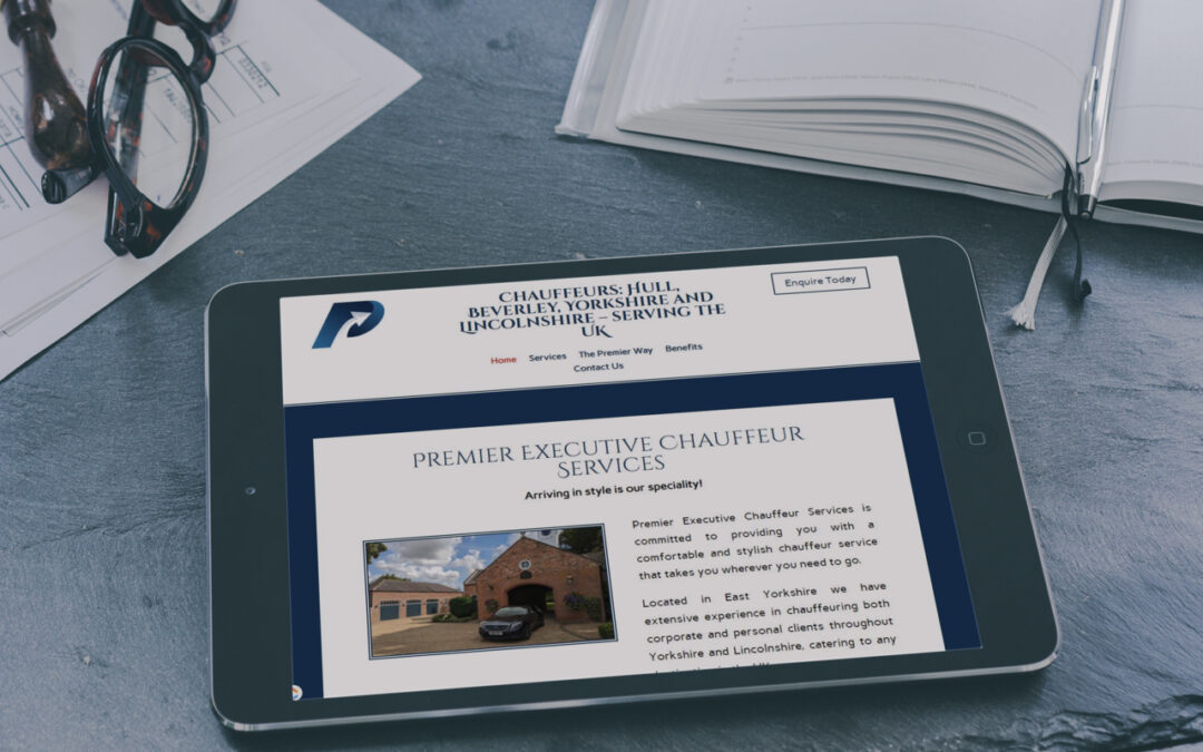 Delighted to Present Premier Executive Chauffeur Services’ New Website