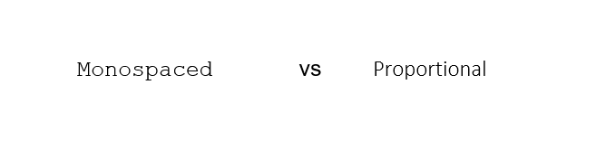 typography set widths