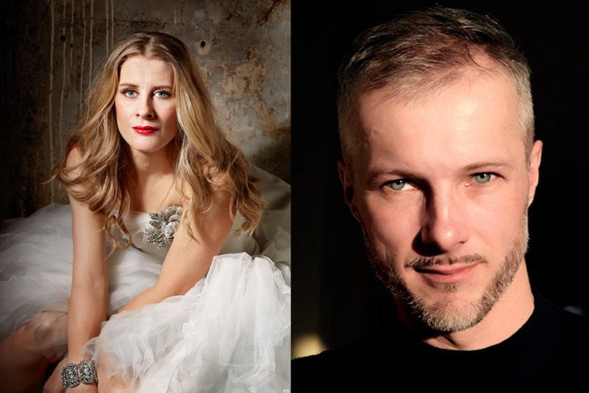 Malin Bystrom og Ladislav Elgr