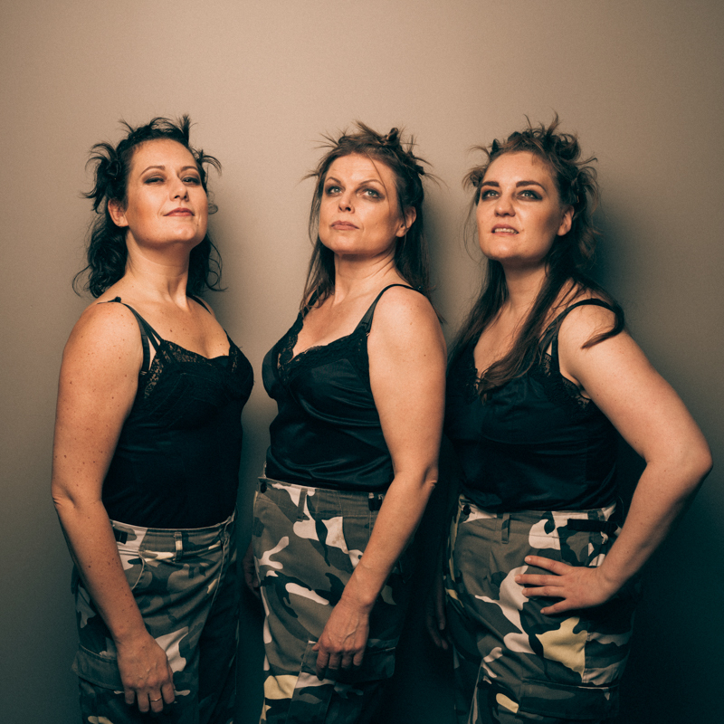 Rosanne van Sandwijk, Ann-Helen Moen og Astrid Nordstad