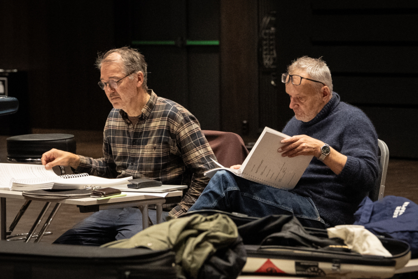 Nattfolket workshop Knut Vaage og Bjørn Sortland Foto MK