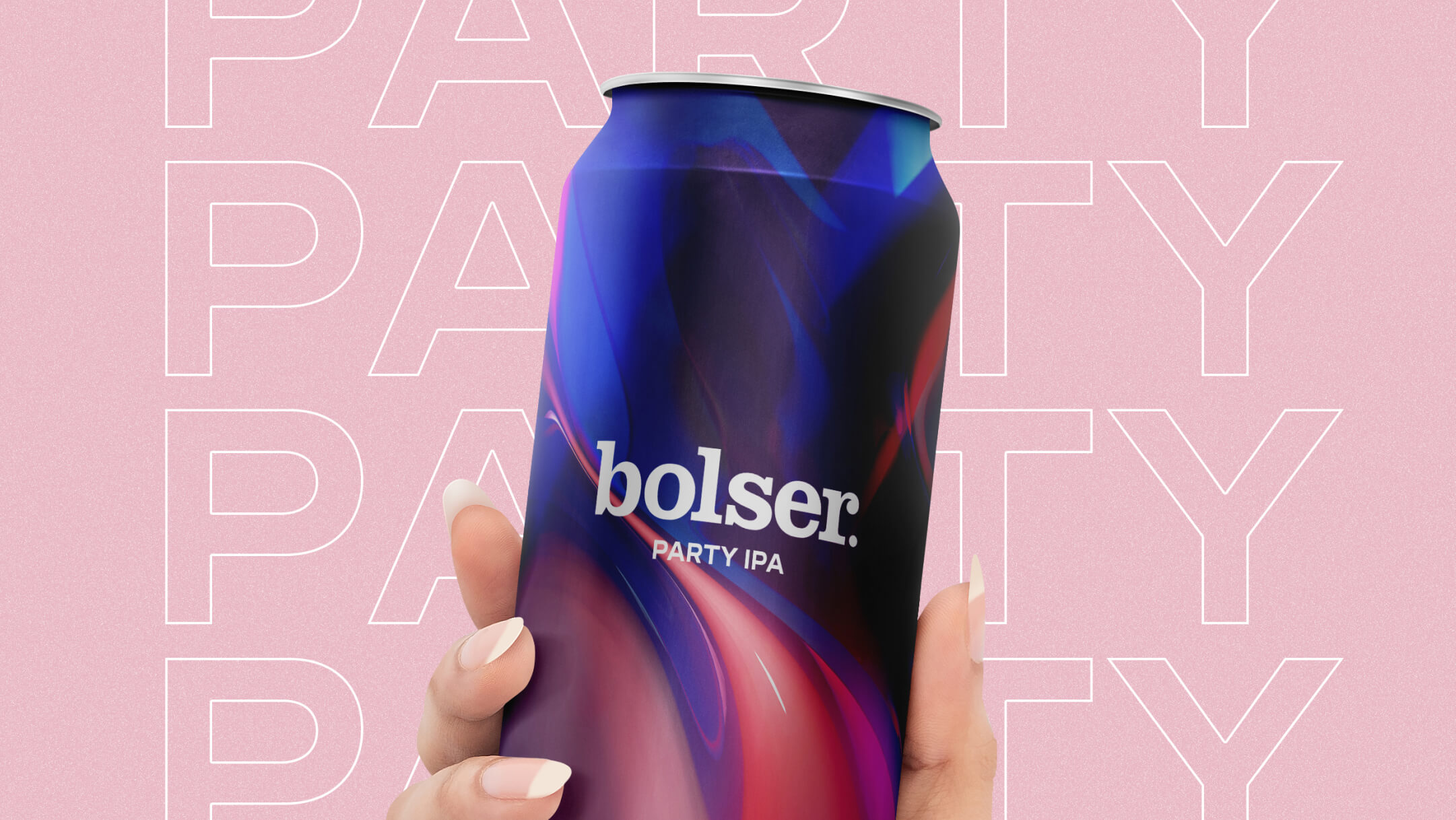 We're in store for the summer party of the century. Image of a Bolser branded beer