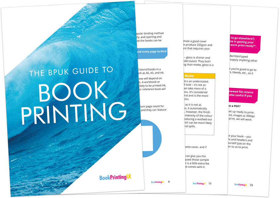 Guide to book printing