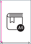 A6 Book Size A6 Book Size