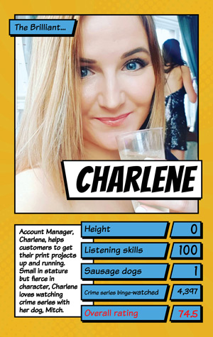 Charlene Book Printing UK Charlene