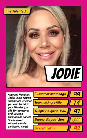 Jodie Book Printing UK Jodie