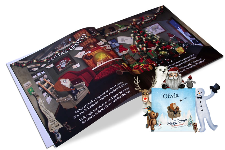 New Personalised Christmas Book Out Now New The Search For Santa Book Out now