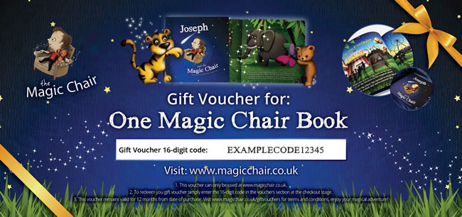 The Magic Chair example voucher Voucher Example