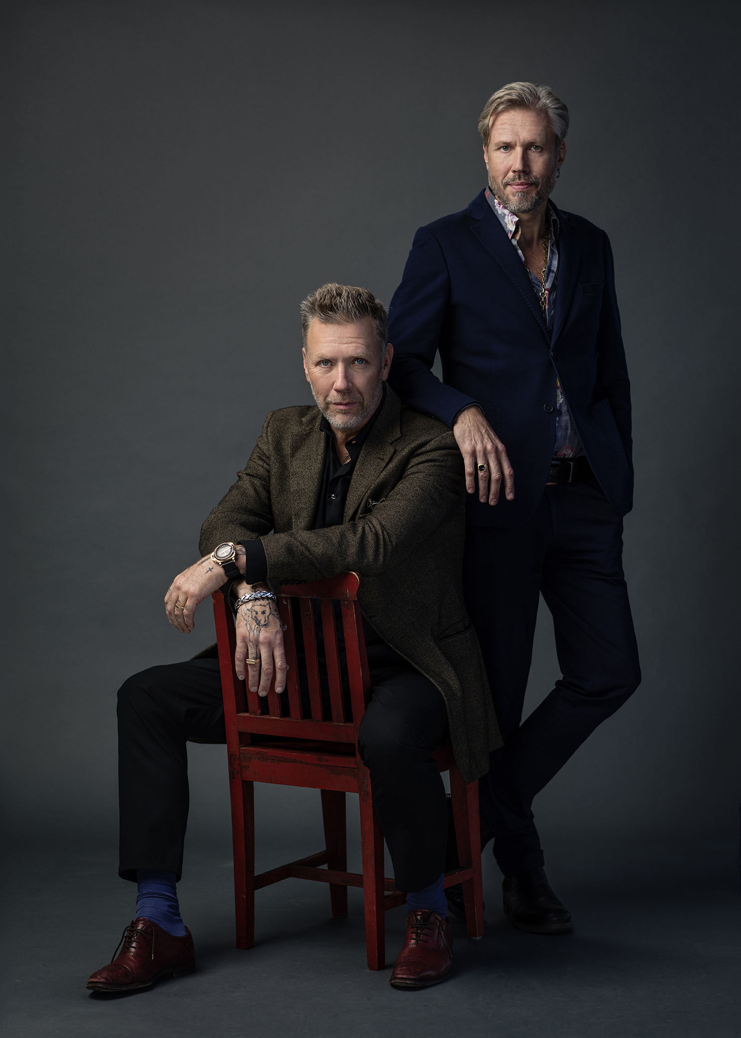 Mikael Persbrandt ja Carl-Johan Vallgren