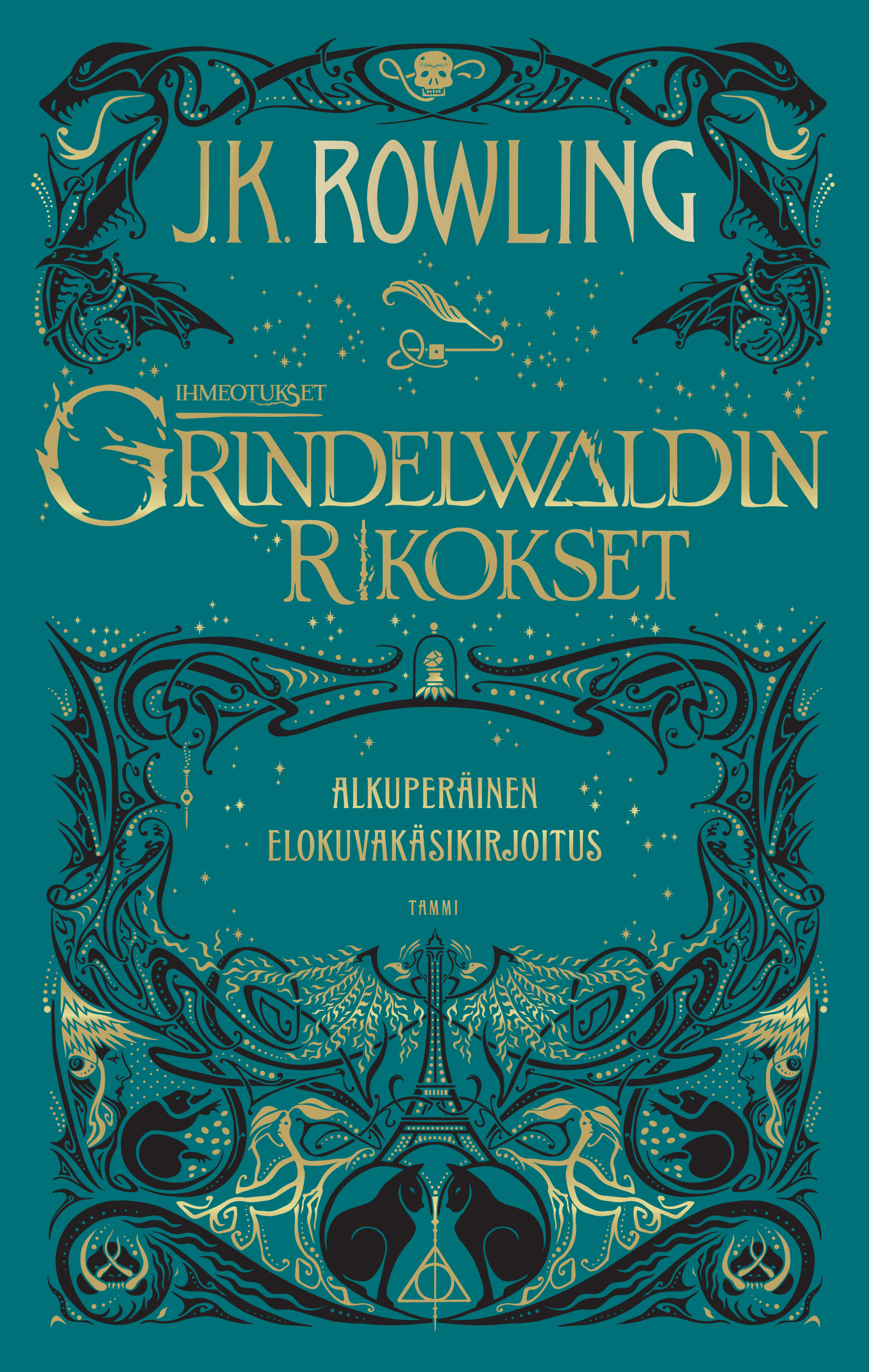 J.K. Rowling: Ihmeotukset – Grindelwaldin rikokset -kansi