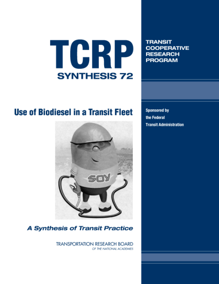 Cover of 'Use of Biodiesel in a Transit Fleet'
