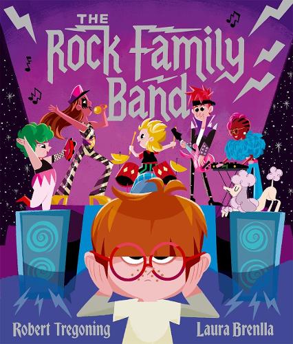 The Rock Family Band - An upbeat picture book celebrating LGBTQ+ families and diversity bookcover