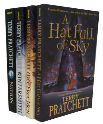 Terry Pratchett Collection: Nation, a Hat Full of Sky , Wintersmith, the Wee Free Men
