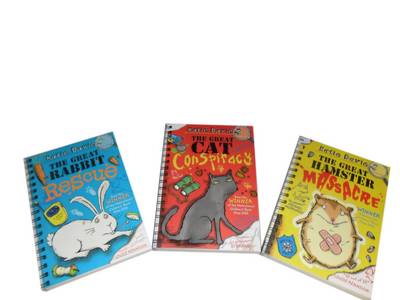 Katie Davies Collection: Great Cat Conspiracy, the Great Rabbit Rescue, and the Great Hamster Massacre