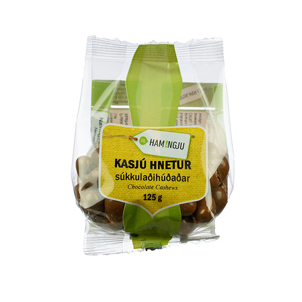 Til hamingju Súkkulaði kasjúhnetur