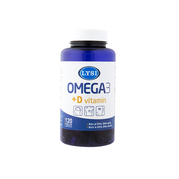 Lýsi omega3+D vitamin