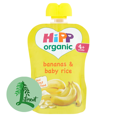 HiPP belgur bananar og barna grjón 70 g