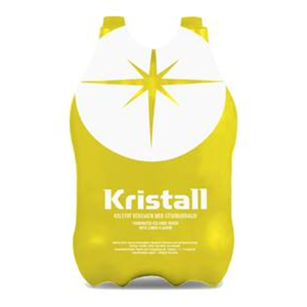Egils Kristall með sítrónubragði 4x2l kippa