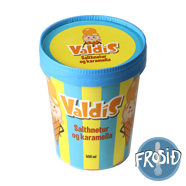 Valdís - Salthnetur og karamella 500 ml