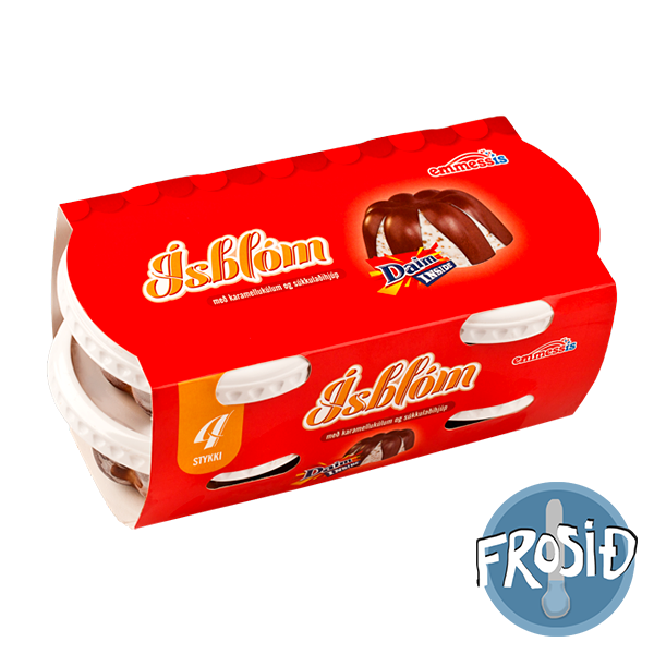 EmmessÍs Ísblóm daim 4 stk.