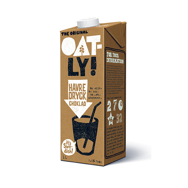 Oatly Súkkulaði Haframjólk 1L
