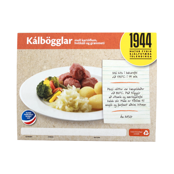 1944 Kálböggar með smjöri