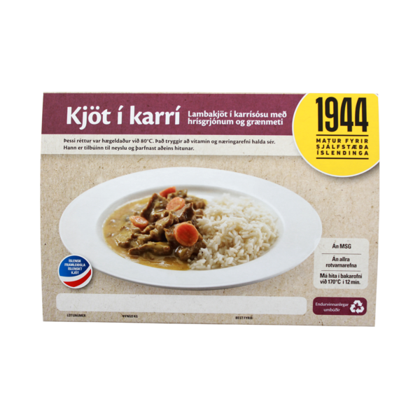 1944 Kjöt í karrí