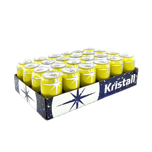 Egils Kristall Sítrónu 0,33 dós kassi