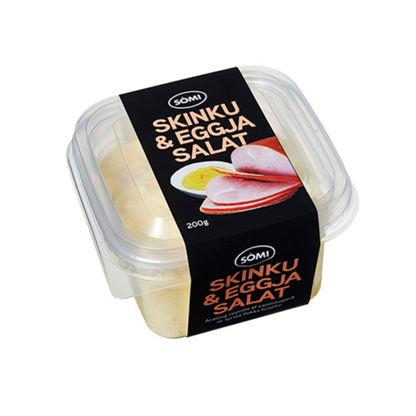 Sómi skinku & eggjasalat