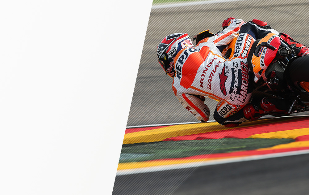 Marc Márquez en el circuito de Motorland Aragón