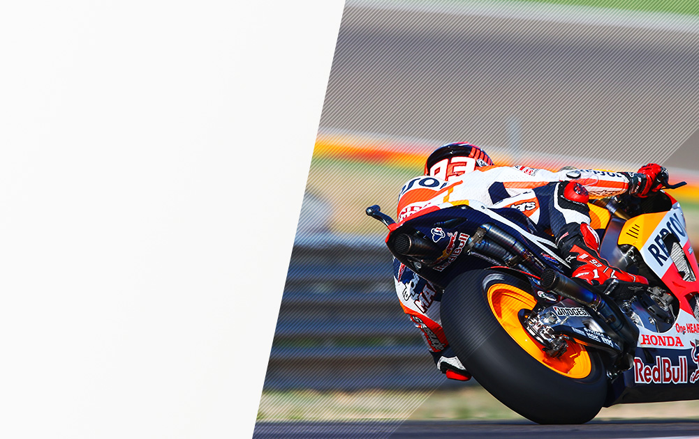 Marc Márquez en el circuito de Motorland Aragón