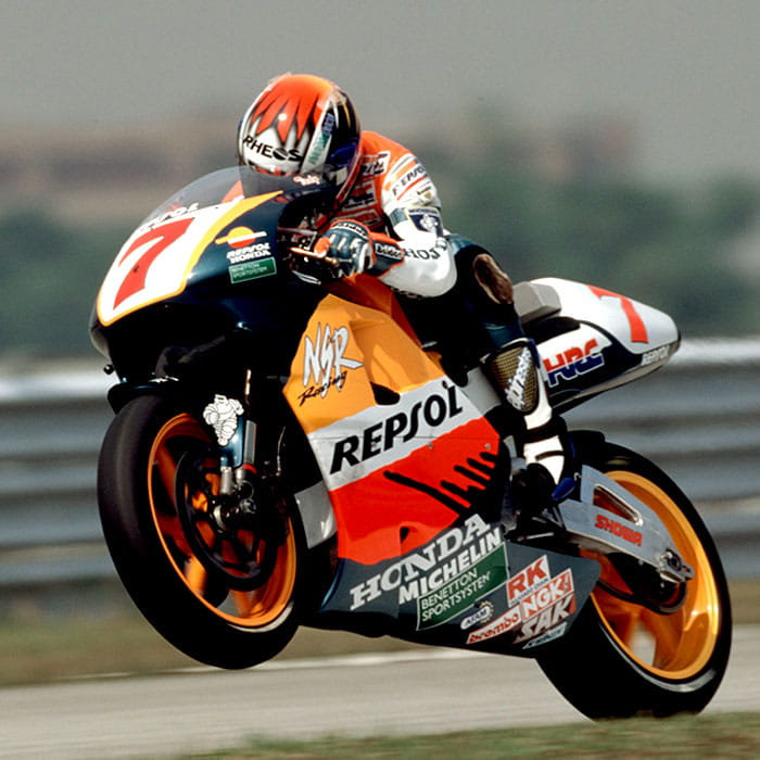 Tadayuki Okada 50 Aniversario de Repsol Competición Box Repsol