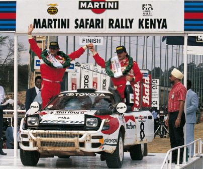 Carlos Sainz con Repsol Toyota en 1992