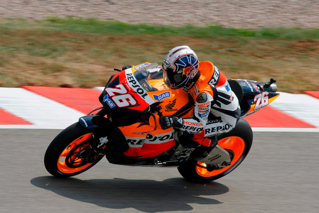Dani Pedrosa el samurai con el 26, en MotoGP