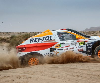 Isidre Esteve en coche de repsol