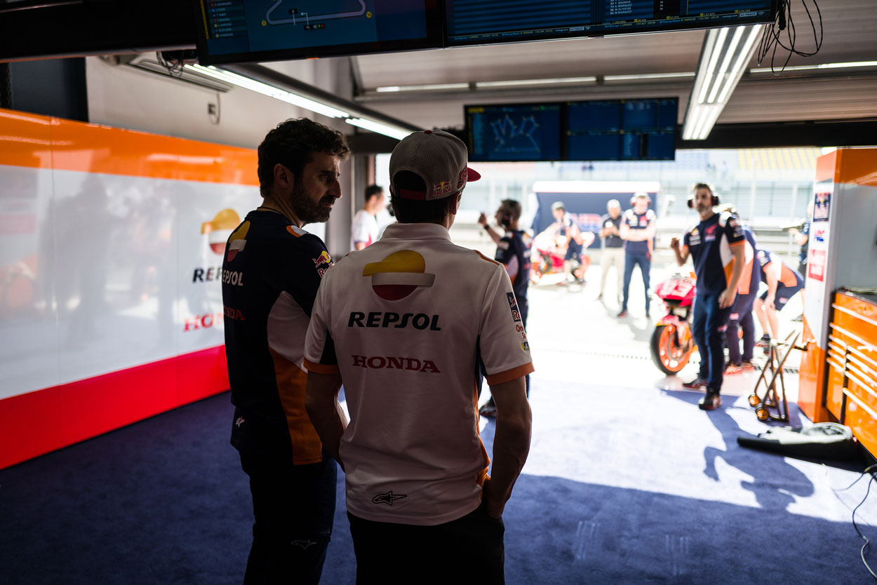 Marc y Santi en el Box