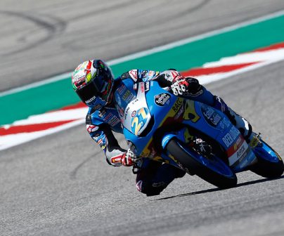 Alonso Lopez en moto3