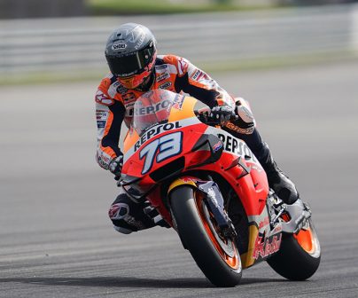 Álex Márquez en test pretemporada 2020